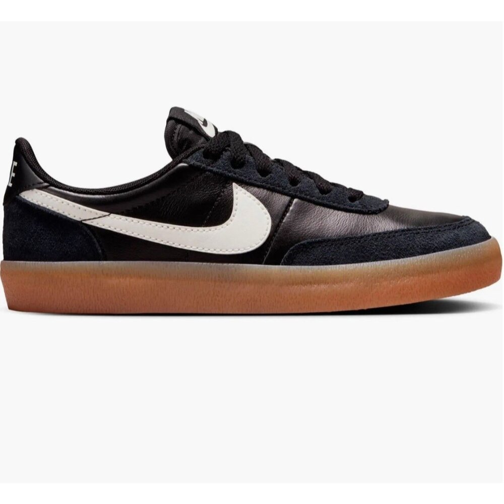 Nike Killshot 2 Women’s Size 10 Black White Gum Lace Up Casual Shoes FZ5630-001 - Picture 2 of 5